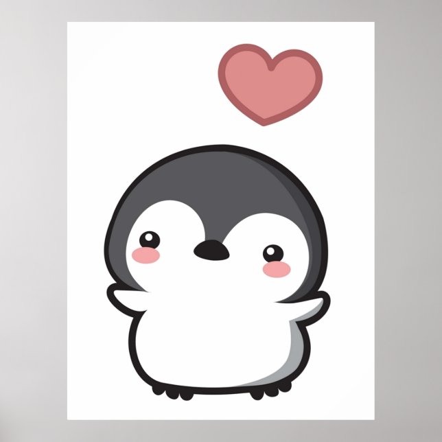 Poster Pinguim (Frente)
