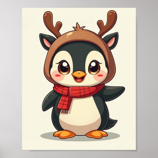 Poster Pinguim (Frente)