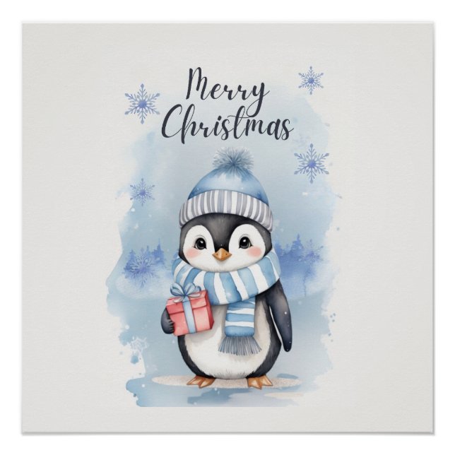 Pôster Pinguim Cinto 2 (Frente)