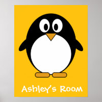 Pinguim de Cartoon Bonito e Moderno