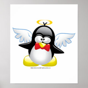 Poster Pinguim do anjo