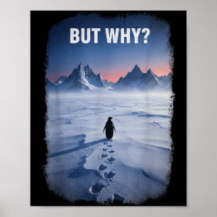 Poster Pinguim Mas Por Que Montanha Pinguim Montanha Engr