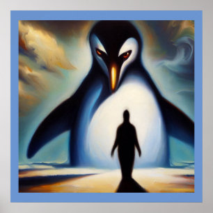 Poster Pinguim Sanitário 1
