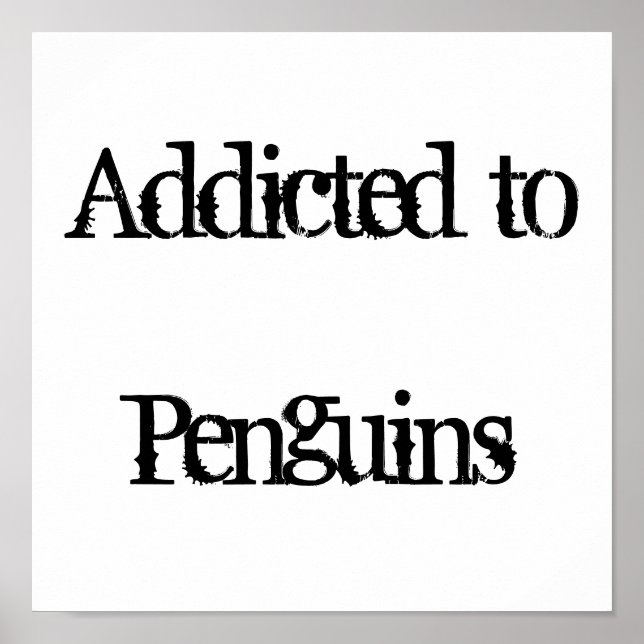 Pôster Pinguins (Frente)