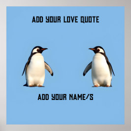 Poster Pinguins Cujos