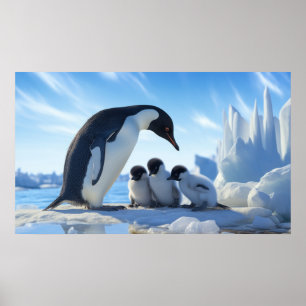 Poster Pinguins Cujos
