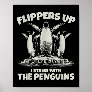 Poster Pinguins Pinguins Contra Pinguins Engraçados