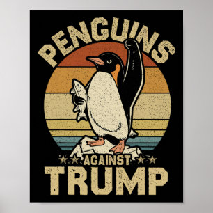Poster Pinguins Pinguins Contra Pinguins Engraçados
