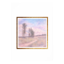 Pinheiros Sussurrantes – Paisagem Pastel
