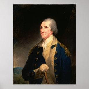 Poster Pinho da borda de George Washington Robert
