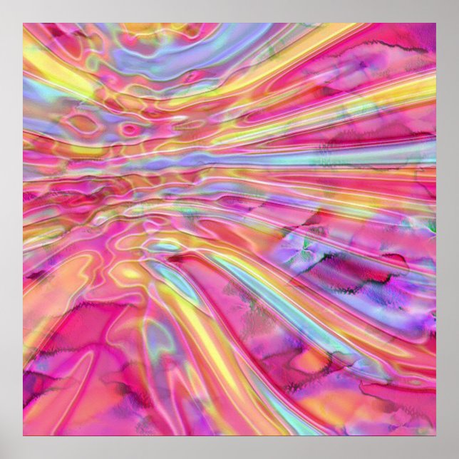 Poster Pink Escape Print (Frente)