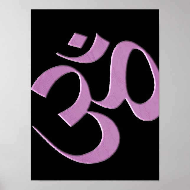 Poster Pink Om  (Frente)
