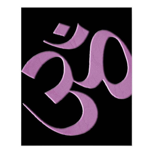 Pôster Pink Om (Frente)