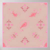Pink Paisley Pattern