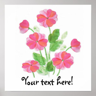 Poster Pink Primrose