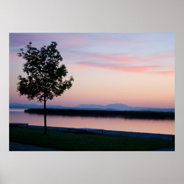 Pôster Pink Sunset (Frente)