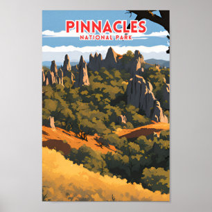 Poster Pinnacle National Park Traveler