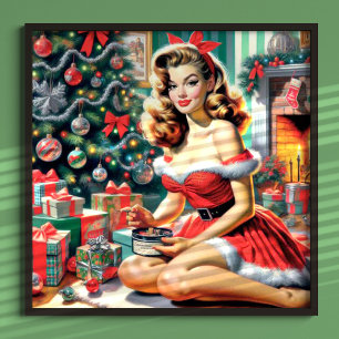 Poster Pino de Natal Retroativo