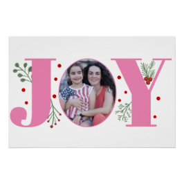 Pôster Pino e alegria verde, bagas, foto de Natal