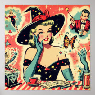 Poster Pino Magistrado do Vintage