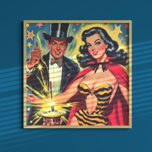 Poster Pino Magistrado do Vintage