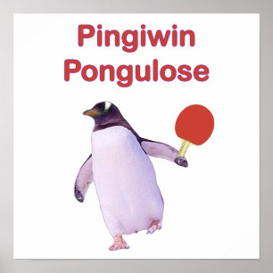 Poster Pino Perda de Ping Pinguin