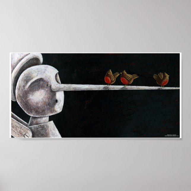 Pôster Pinóquio II (Frente)