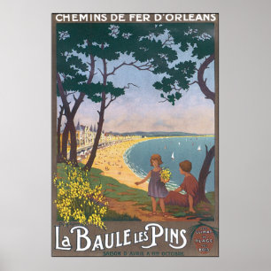 Pôster Pinos de La Baule Les