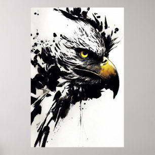 Poster Pinta Espirética Selvagem Selvagem Selvagem De Águ
