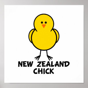 Poster Pintinho de Nova Zelândia