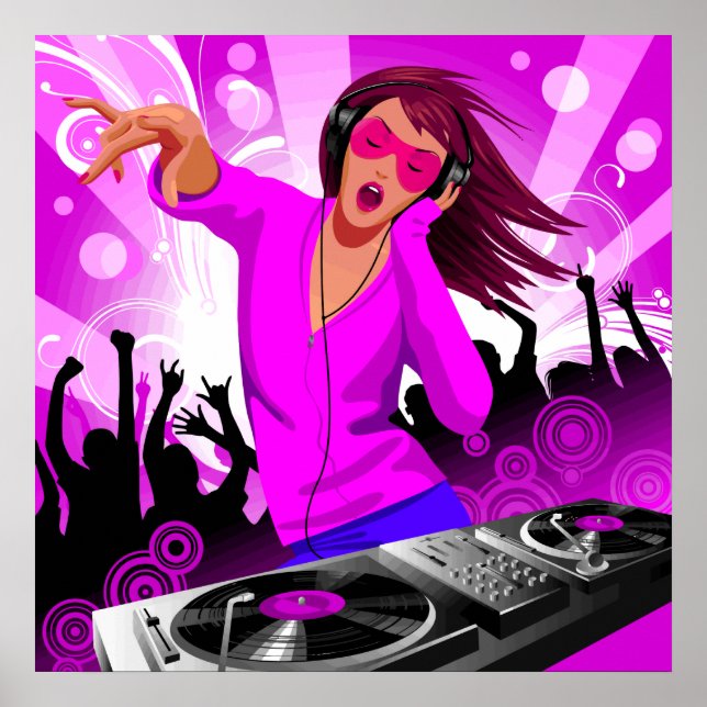 Poster Pintinho DJ Raver (Frente)