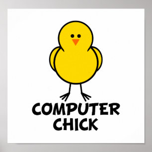 Poster Pintinho do computador