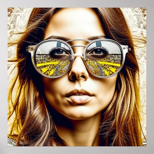 Poster Pintinho legal com Reflexão de um Festival Musical (Frente)