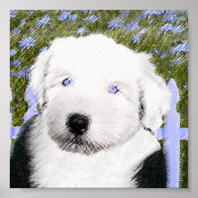 Poster Pintor de Cachorro - Pintura de Cachorro (Frente)