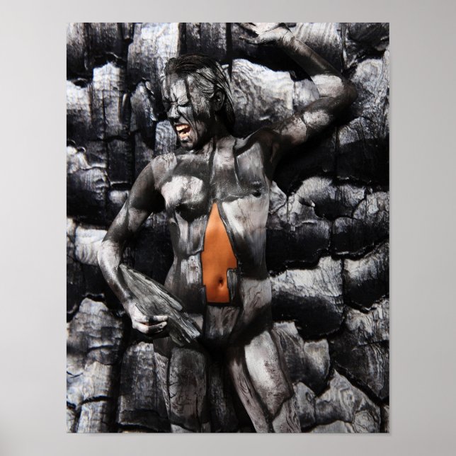 Pôster Pintor de madeira Petrificada (Frente)