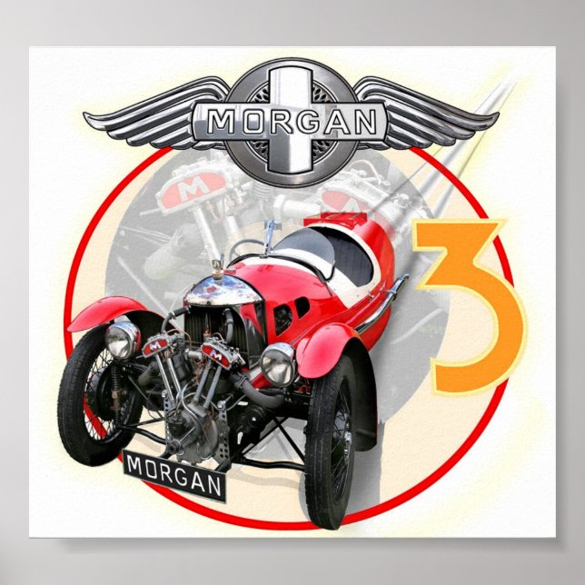 Pôster Pintor de rodas Morgan 3 (Frente)