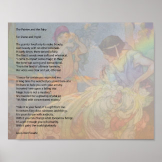 Poster Pintor e Fada