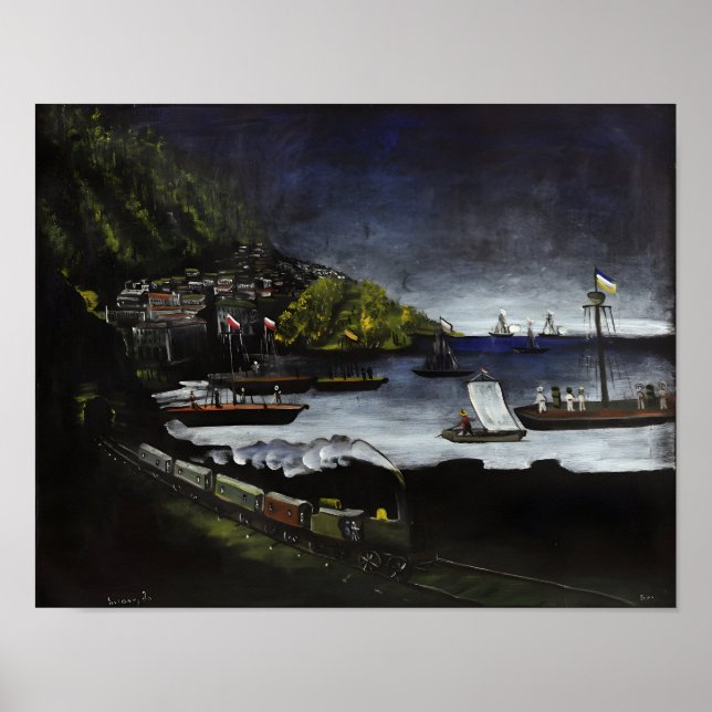 Poster pintor georgiano Niko Pirosmani (Frente)