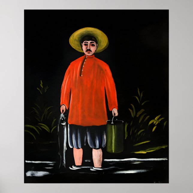 Poster pintor georgiano Niko Pirosmani (Frente)