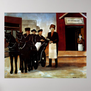 Poster pintor georgiano Niko Pirosmani