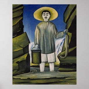 Poster pintor georgiano Niko Pirosmani