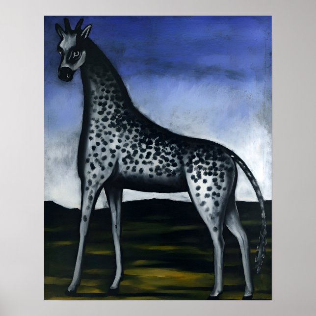 Poster pintor georgiano Niko Pirosmani (Frente)