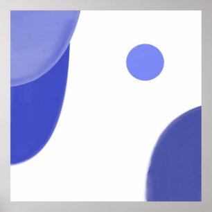 Poster pintura abstrato