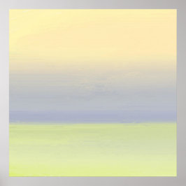 Poster pintura abstrato