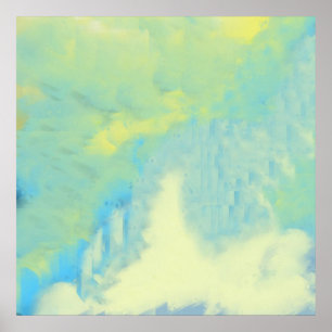 Poster pintura abstrato