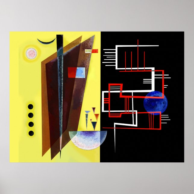 Poster Pintura Aliança Interna de Wassily Kandinsky (Frente)
