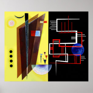 Poster Pintura Aliança Interna de Wassily Kandinsky