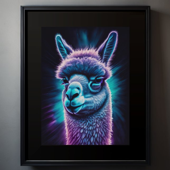 Poster Pintura aquosa de Llama 3:4 (Criador carregado)
