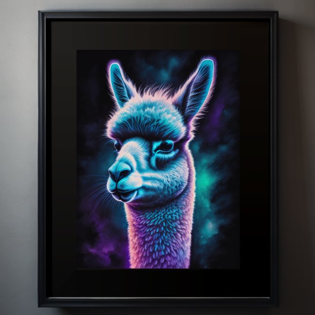 Poster Pintura aquosa de Llama 3:4 II (Criador carregado)
