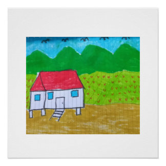 Pôster pintura autista